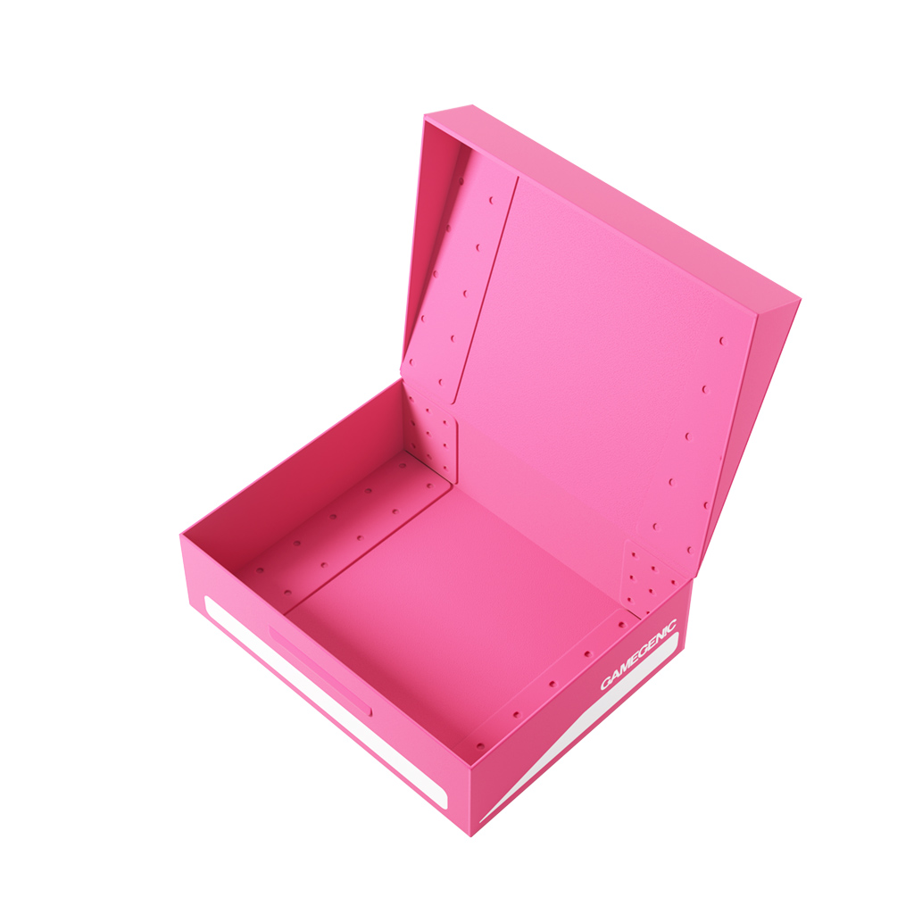 open pink token holder