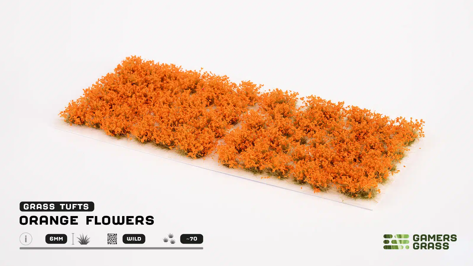 orange flower tufts