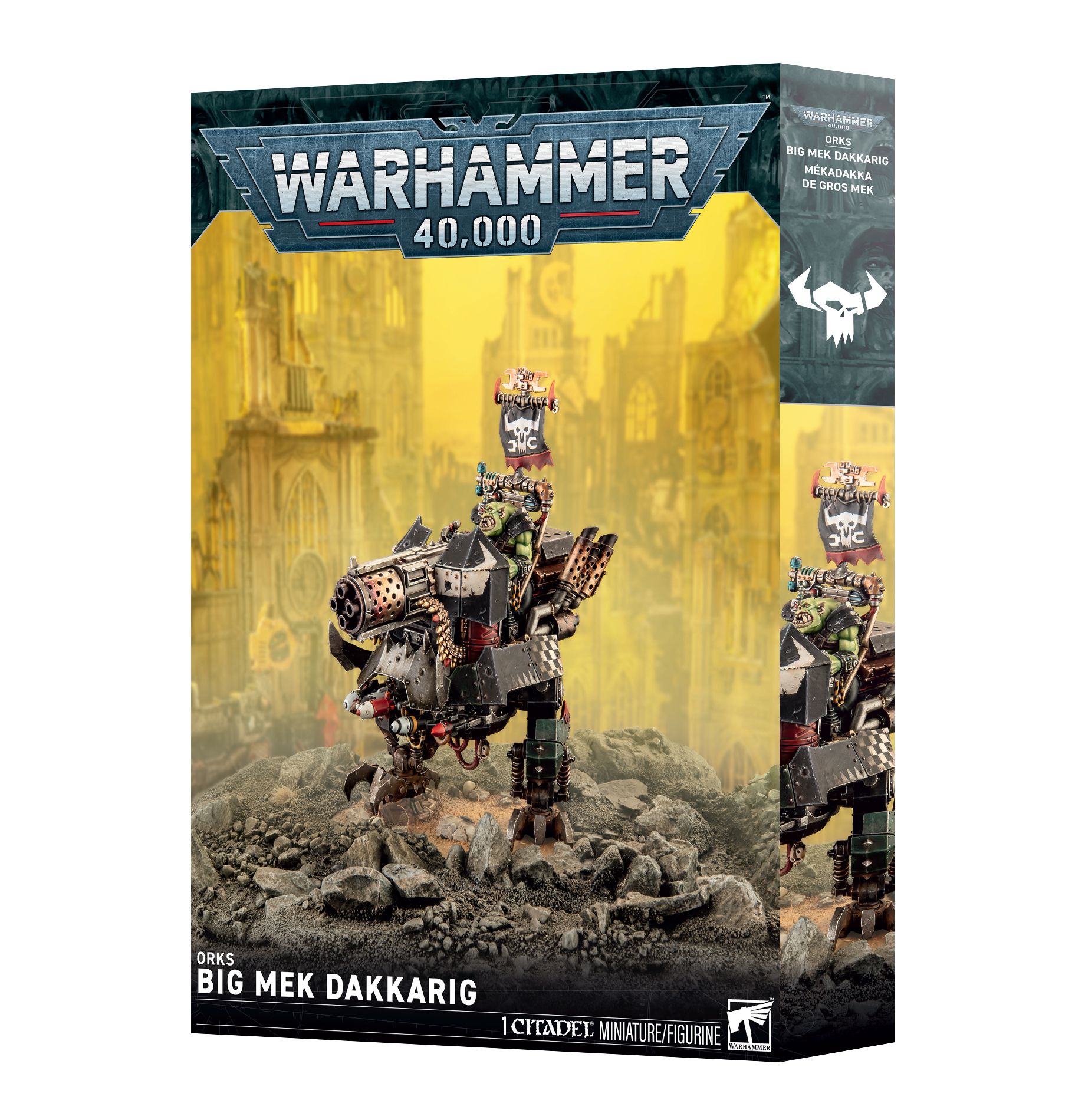 orks big mech daka rig front of box