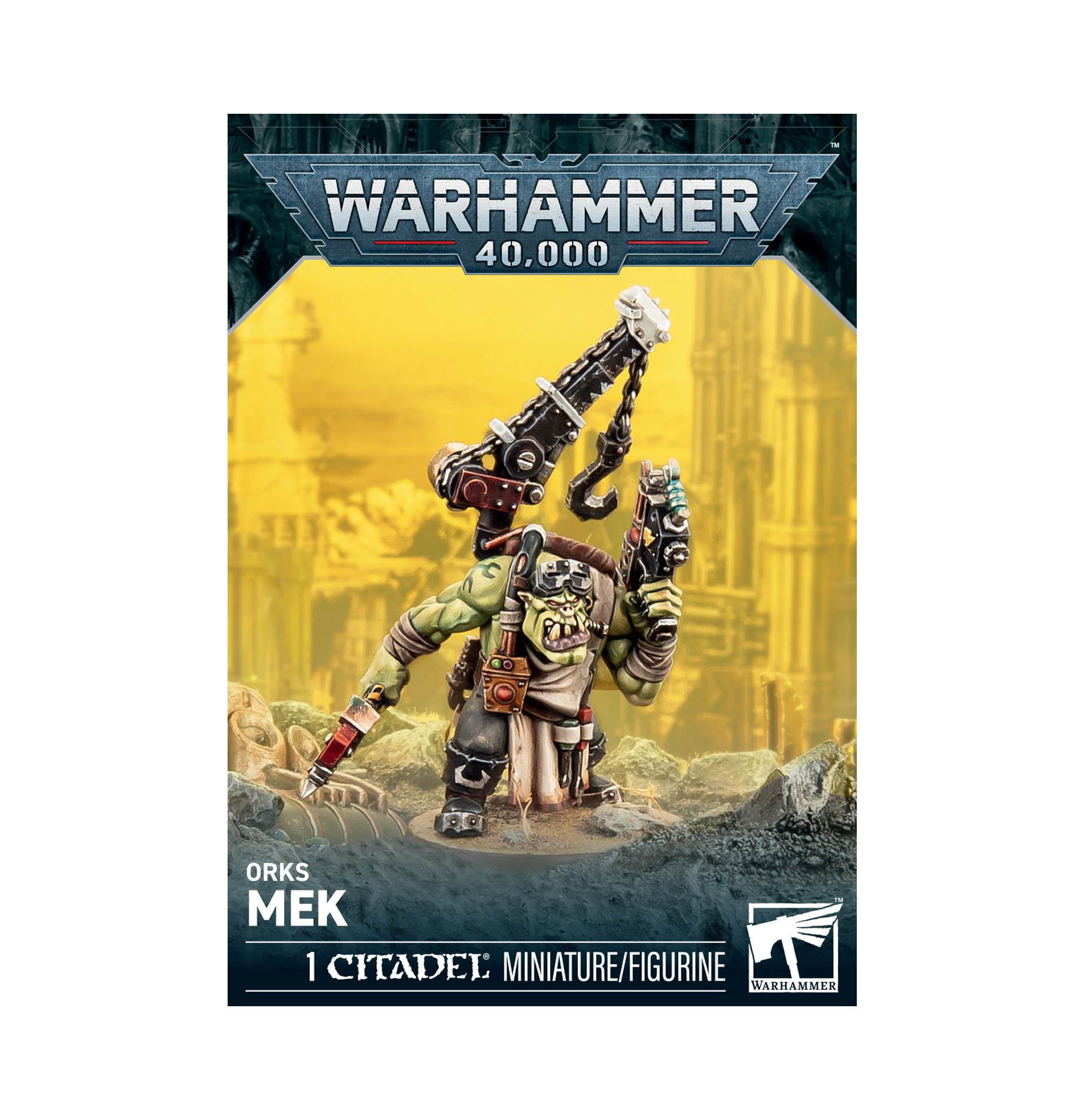 orks mech front of box