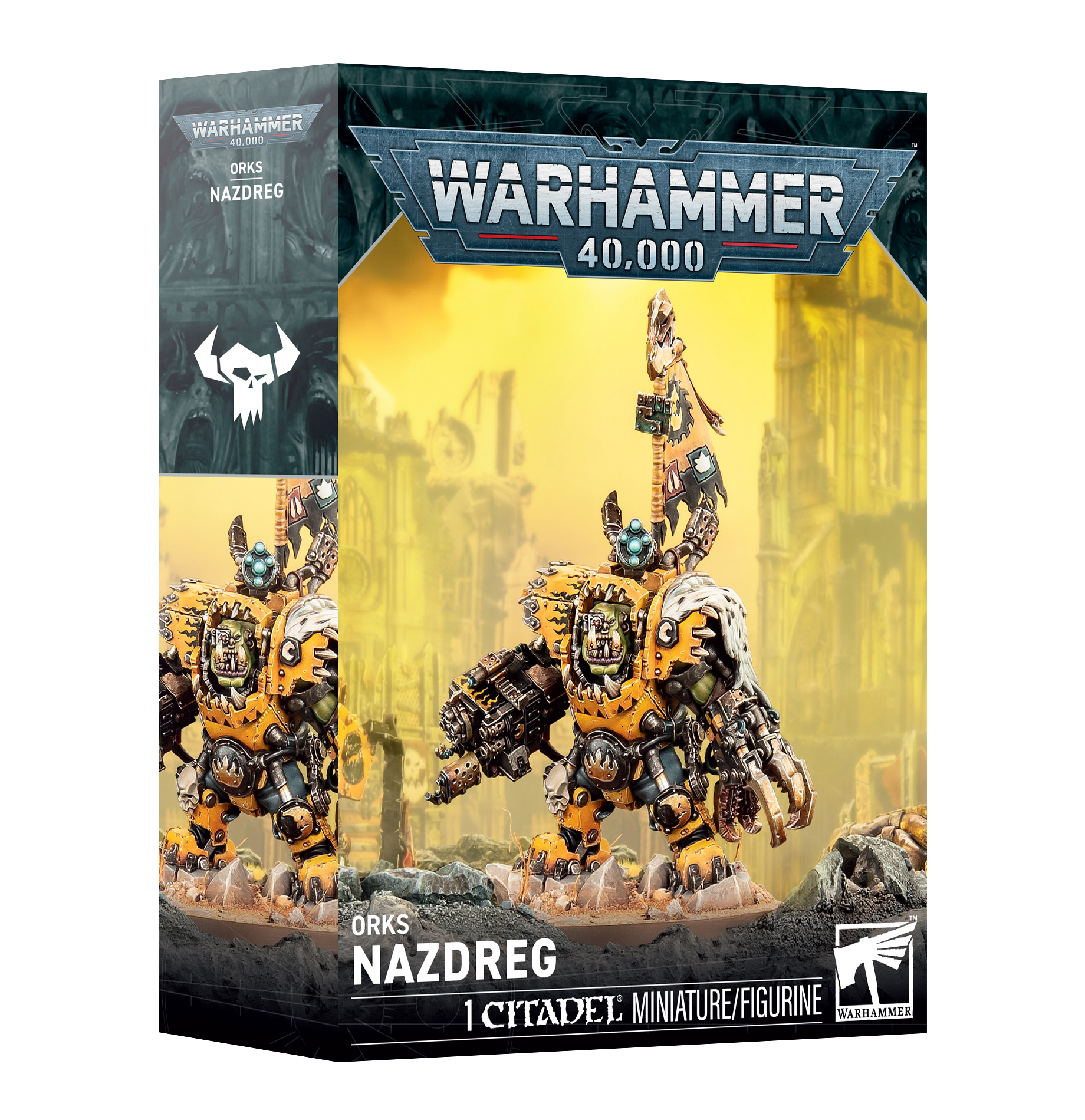 orks nazdreg front of box