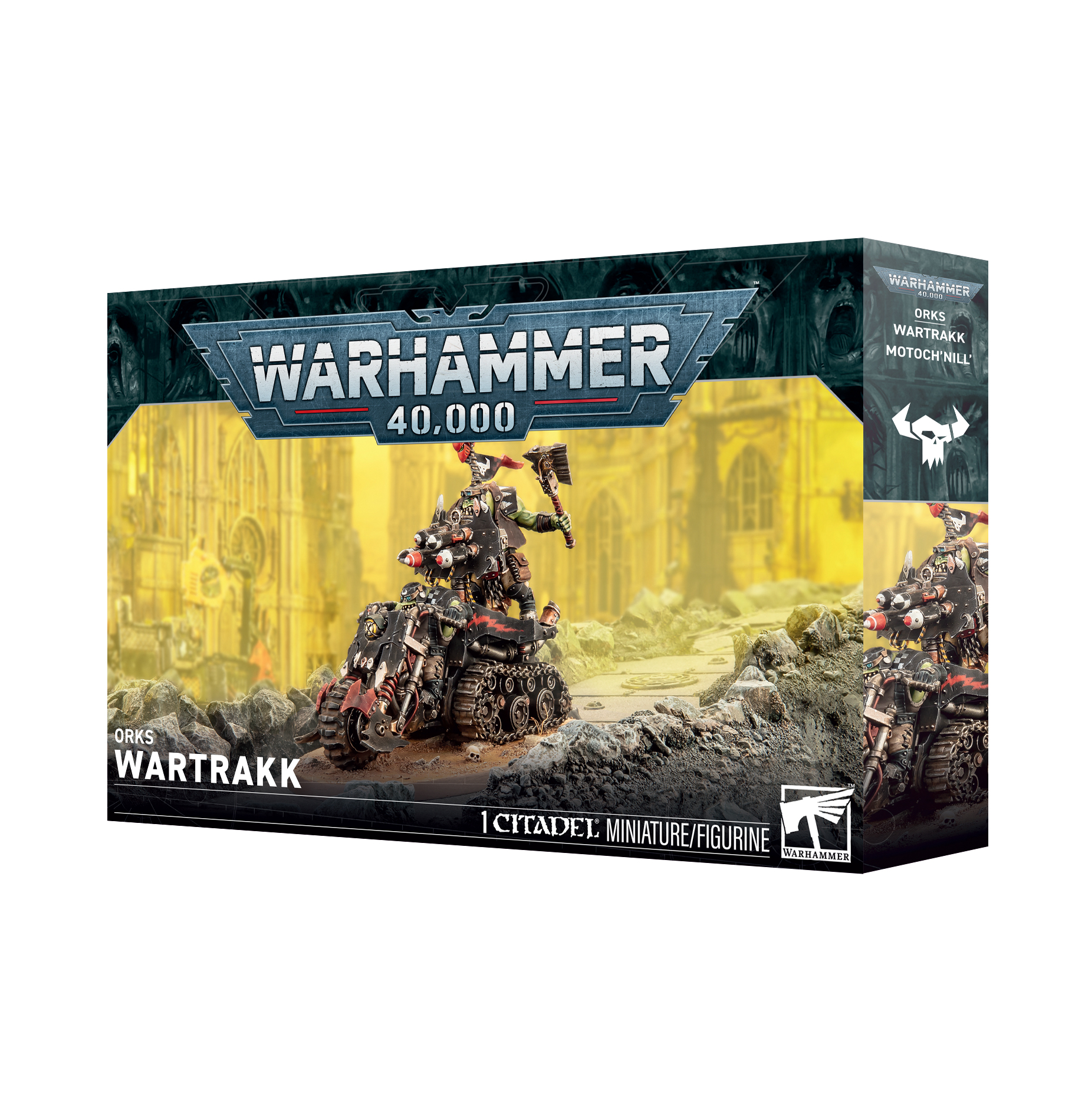 orks war track front of box