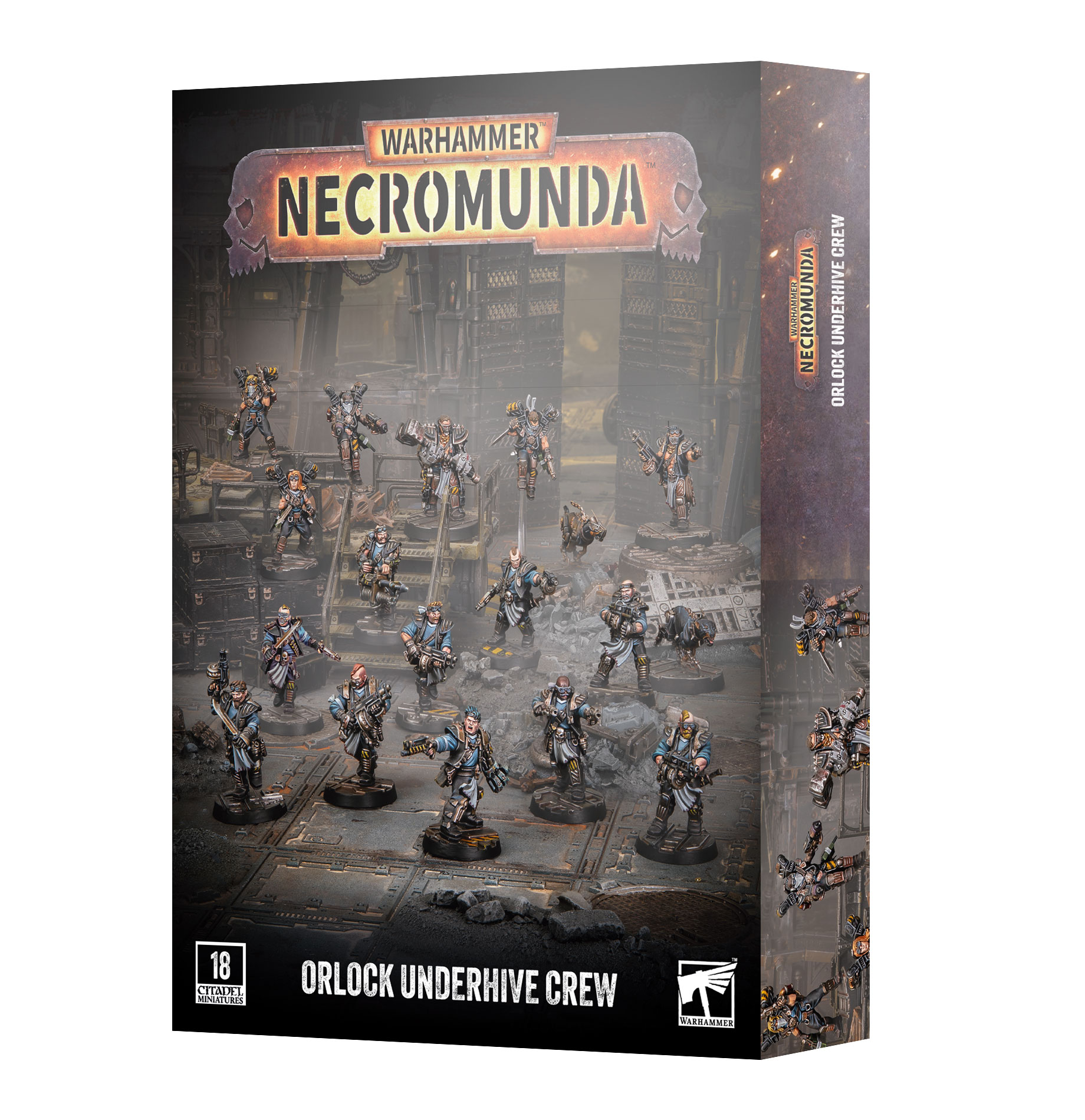 orlock underhive crew front of box