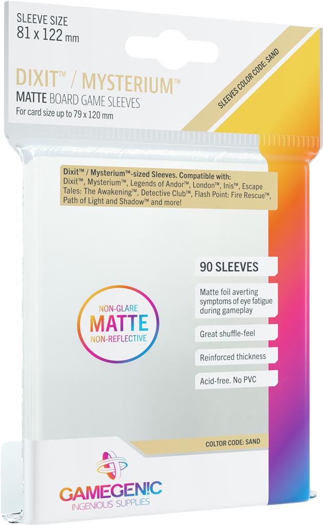 pack of wide card sleeves