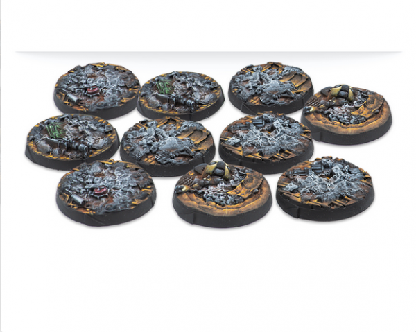 painted 23 millimeter bases