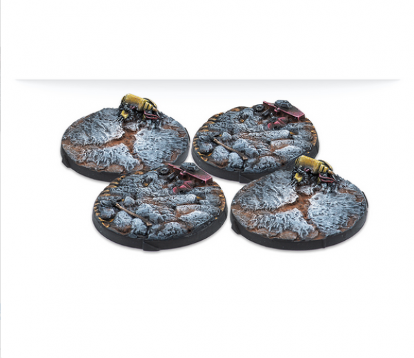 painted 40 millimeter bases