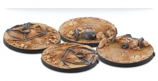 painted 40 millimeter epsilon bases
