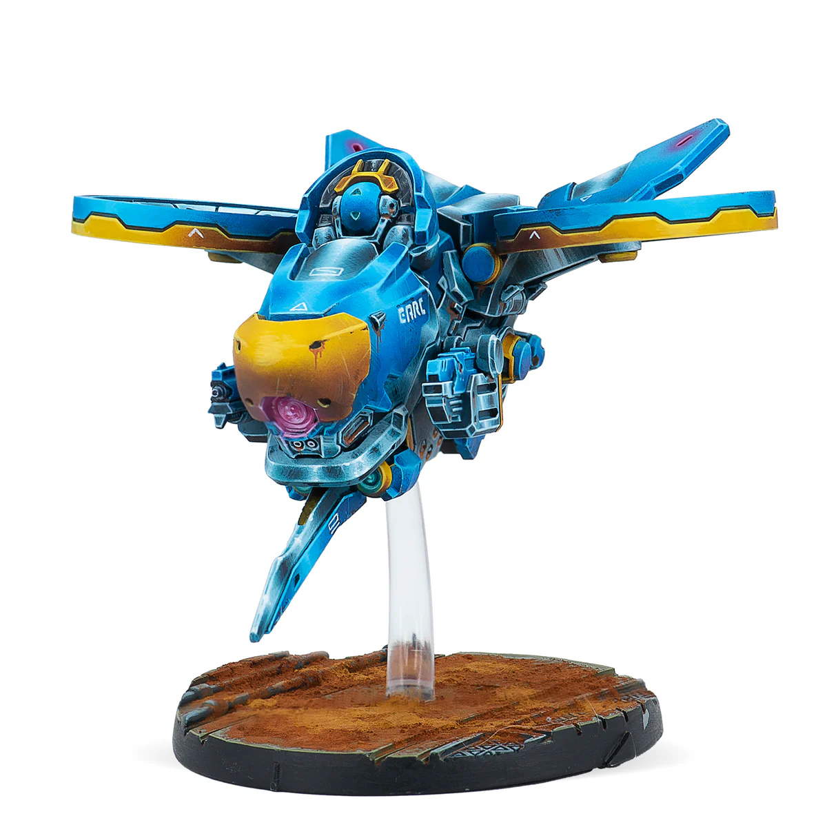 painted red eye flier miniature