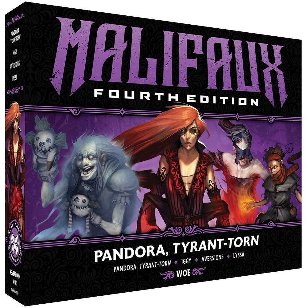 pandora tyrant torn front of box