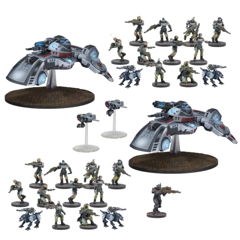path finder recon force painted models