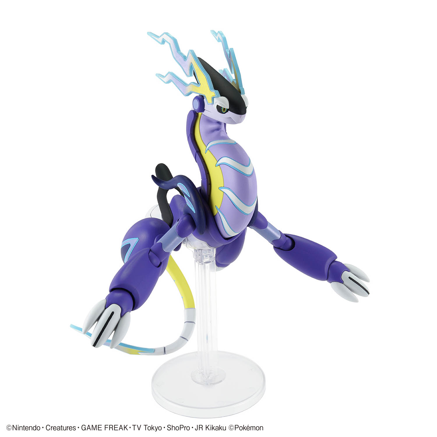 pokemon miraidon model with stand (flying motorcycle)