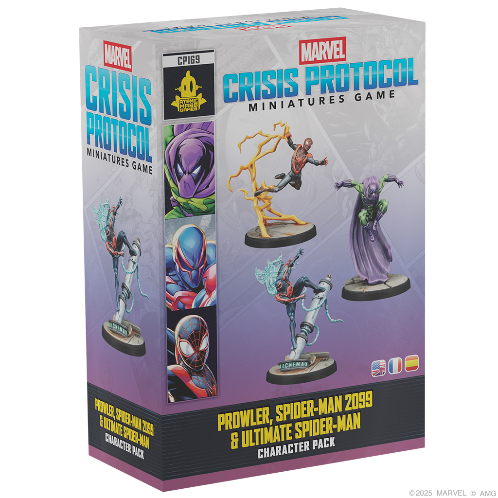 prowler spider man 20 99 and ultimate spider man front of box