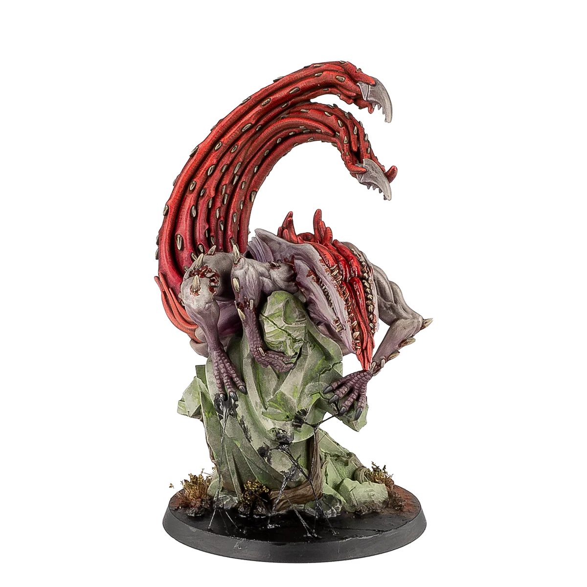 quadrupedal tentacle monster painted miniature