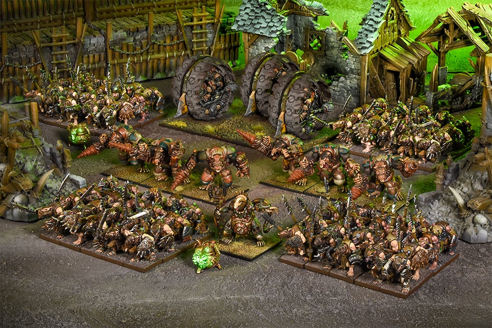 rat kin mega army painted models