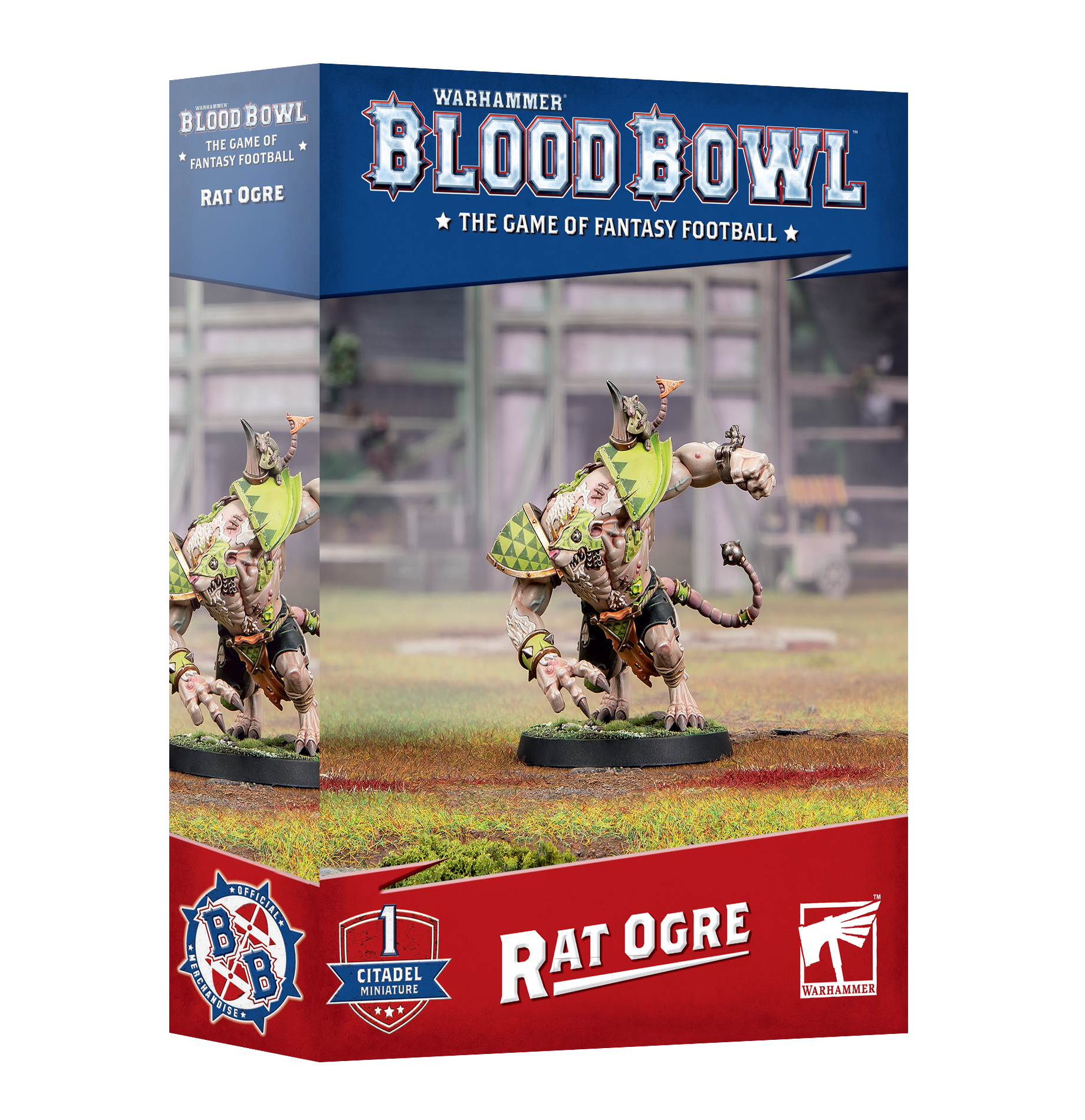 rat ogre front of box