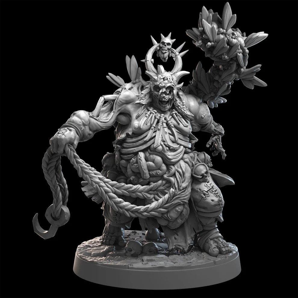 ravenos model render large zombie