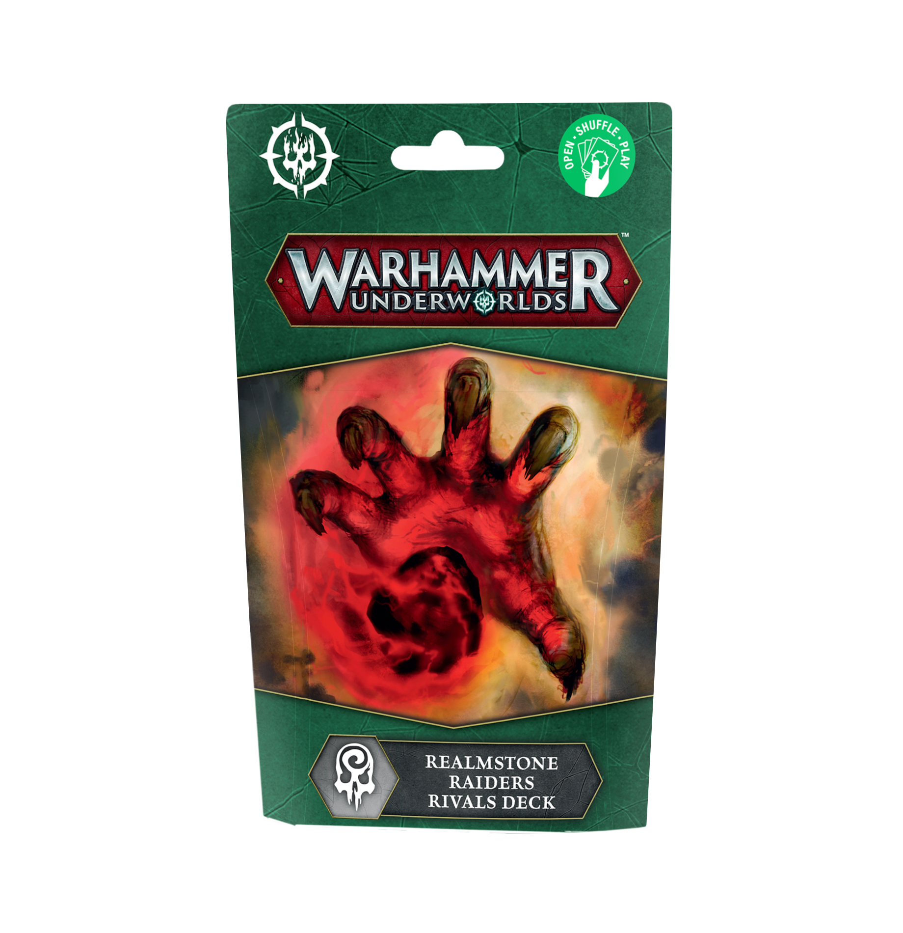 realm stone raiders front of card pack