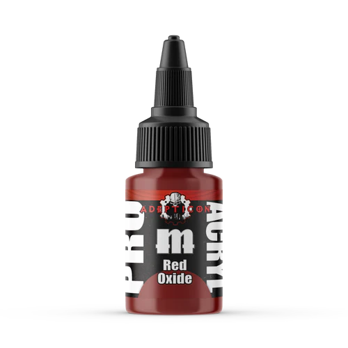 red oxide paint bottle