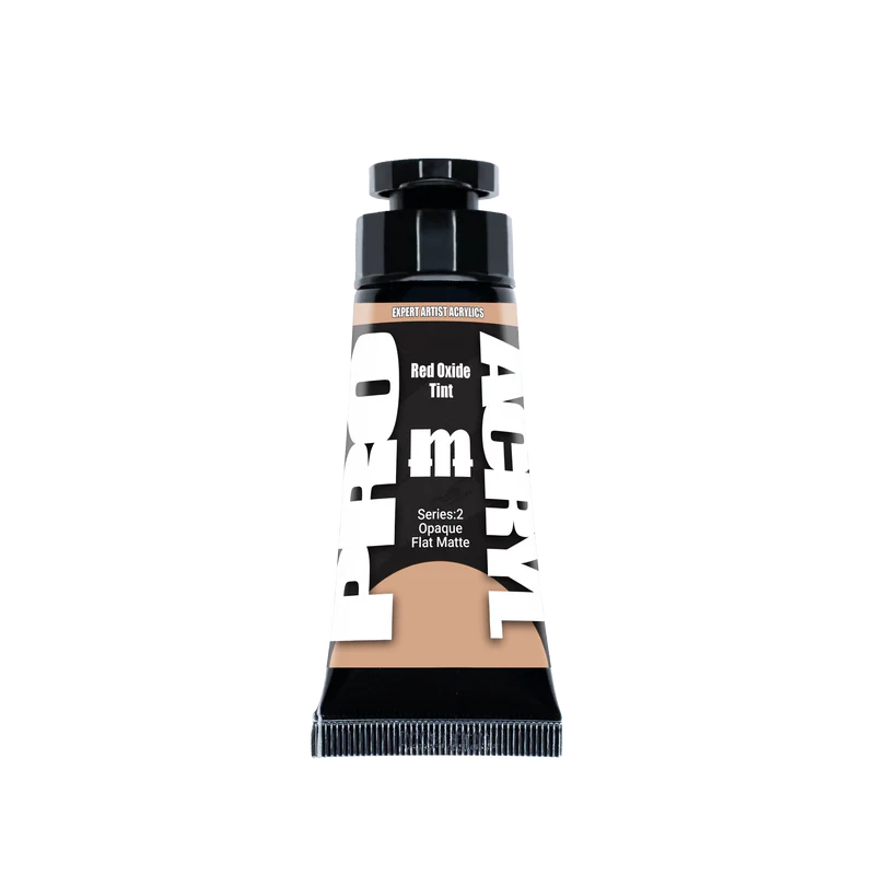 red oxide tint tube of beige paint