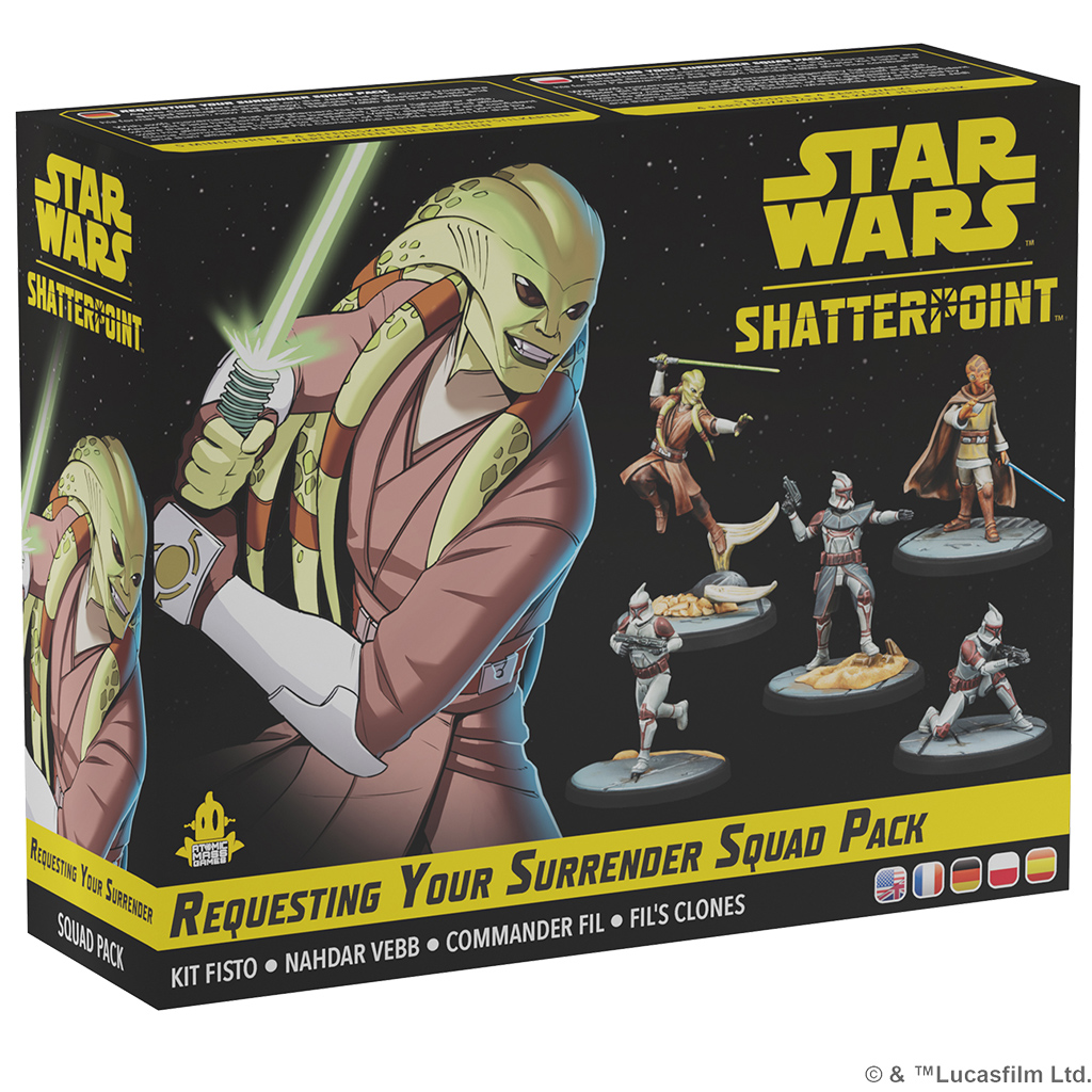 requesting your surrender front of box
