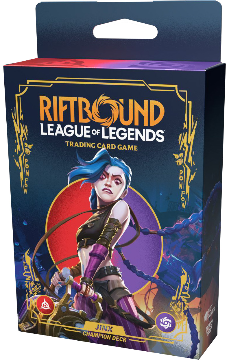 rift bound deck pack featuring jinx