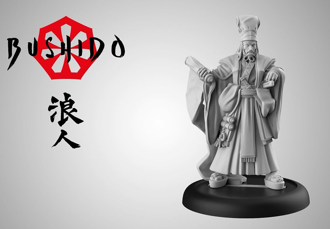 royal messenger with scroll model render