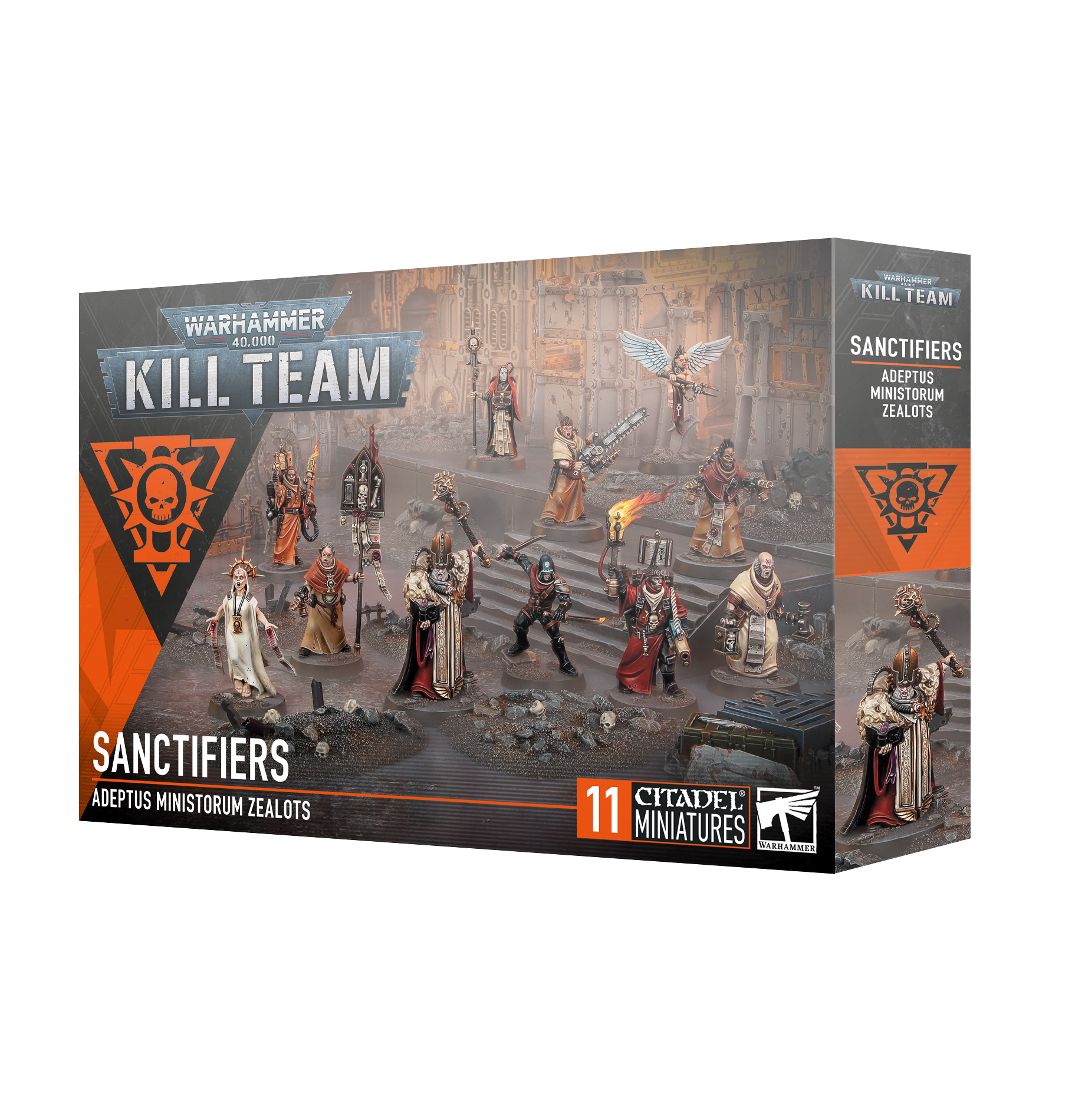 sanctifiers front of box