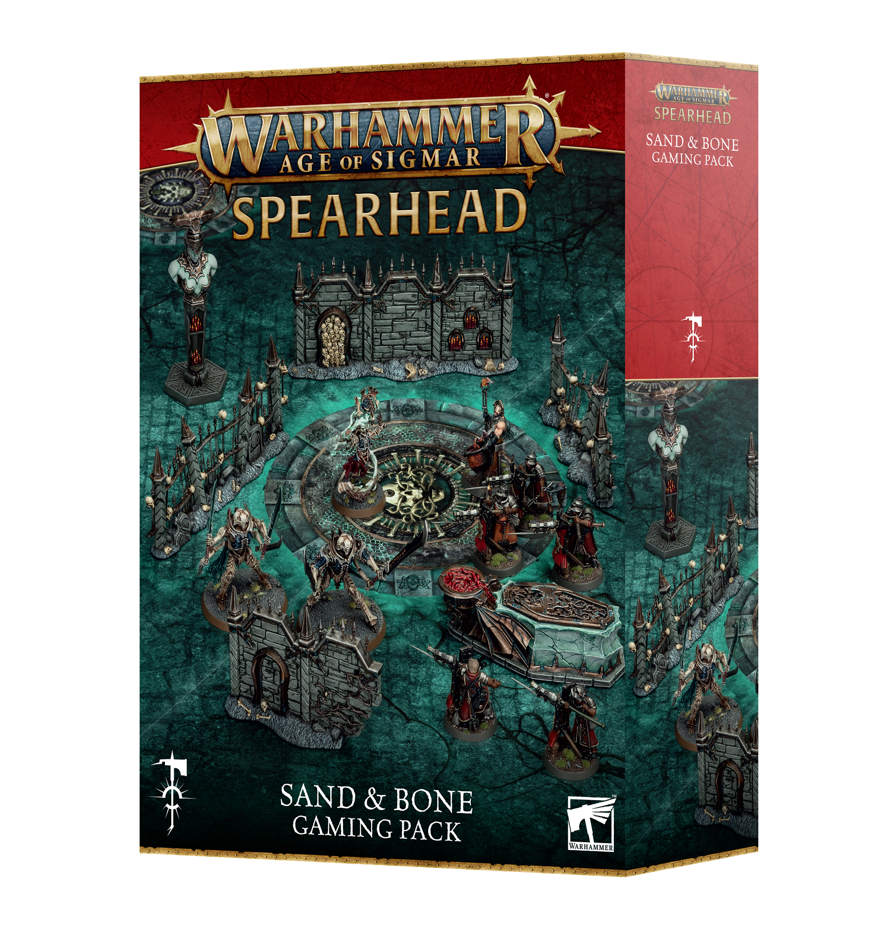 sand and bone gaming pack front of box
