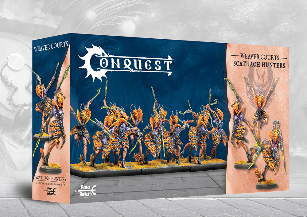 scathach hunters front of box