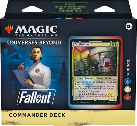 Fallout Science ! Deck Commander Magic the Gathering cartes mtg