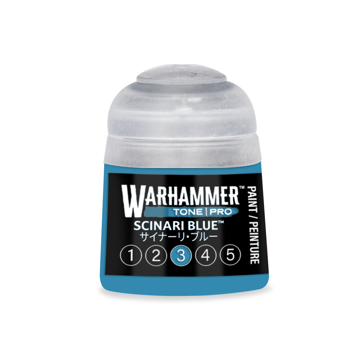 pot of greenish blue paint