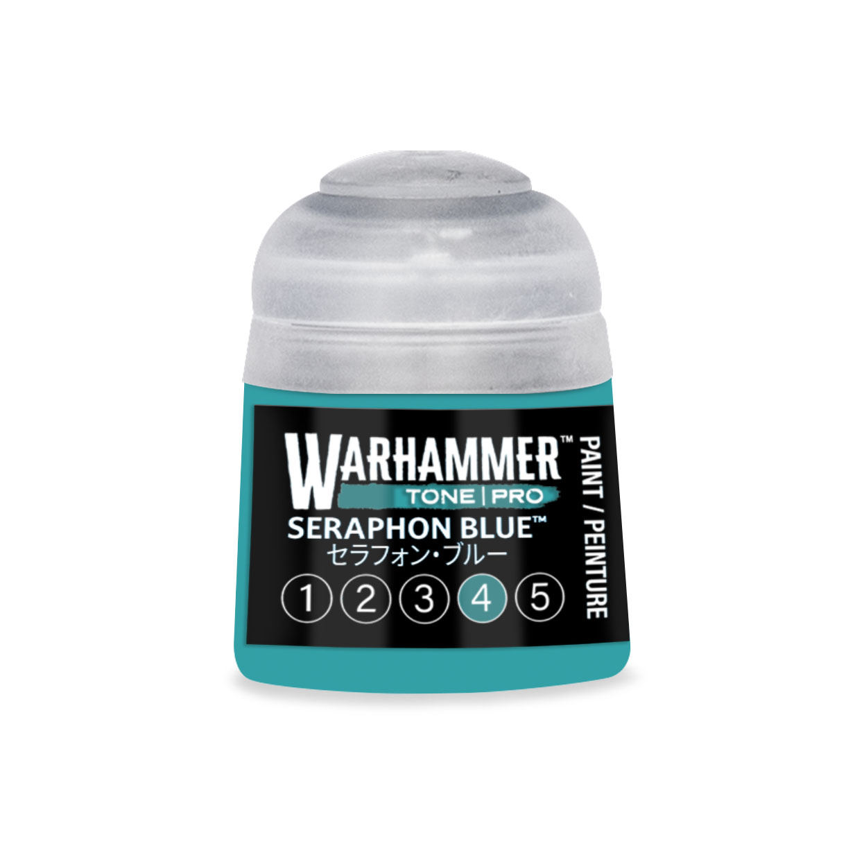 pot of light blue-green paint