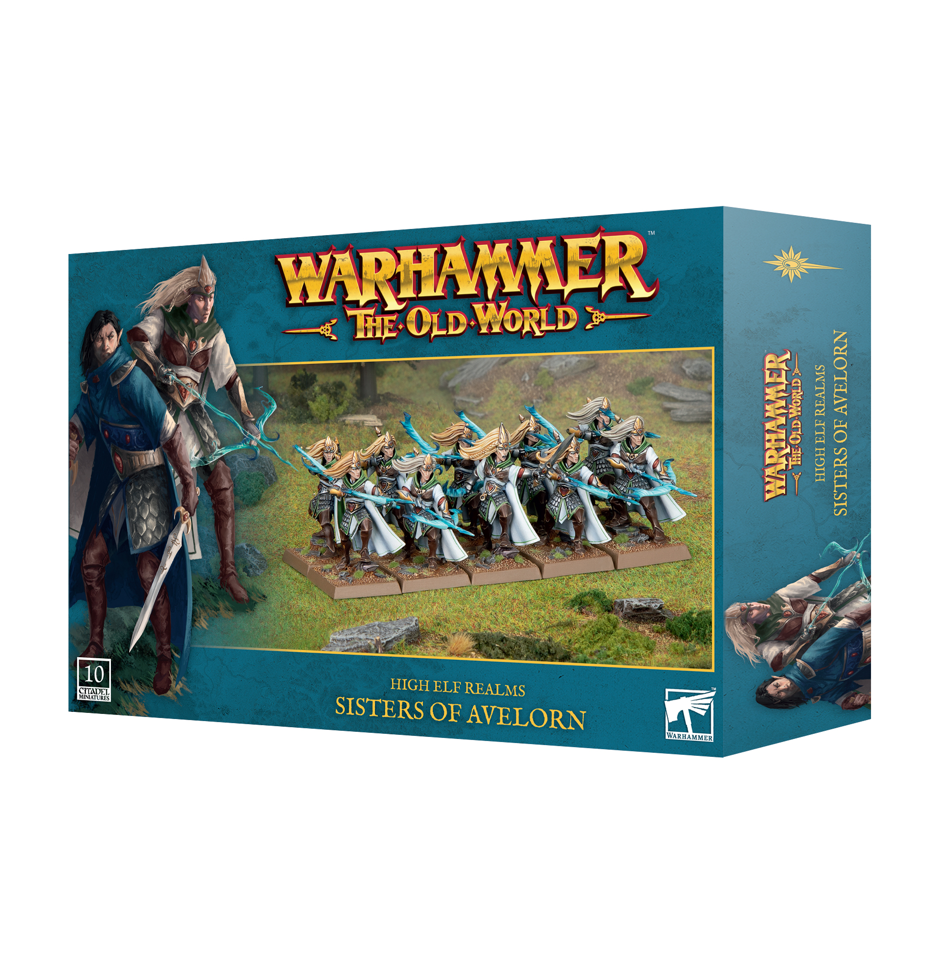 sisters of avelorn front of box