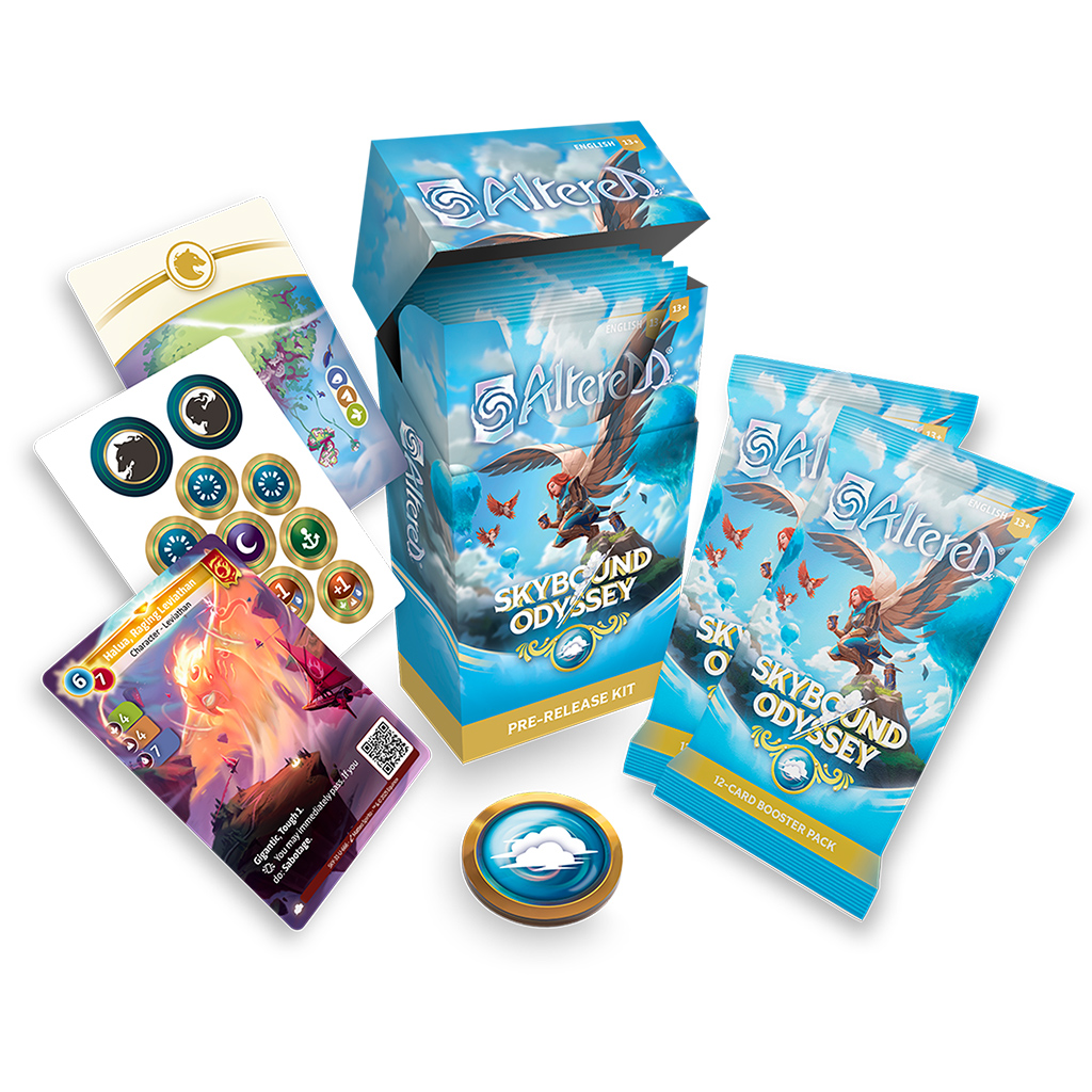 sky bound odyssey pre release box contents