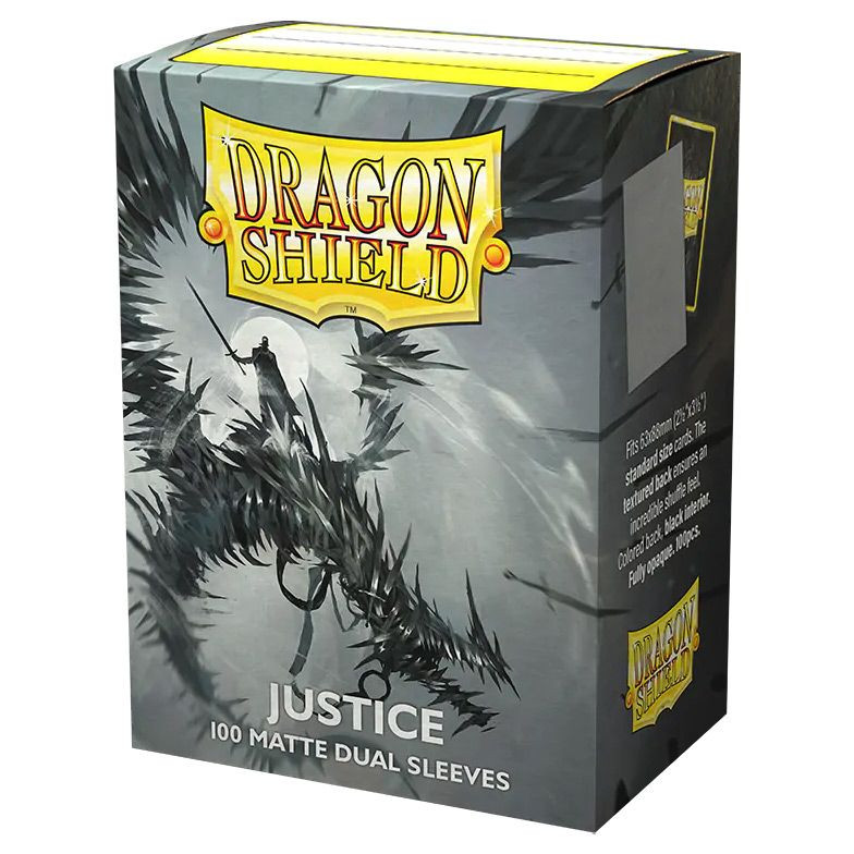 sleeves box featuring spikey grey dragon