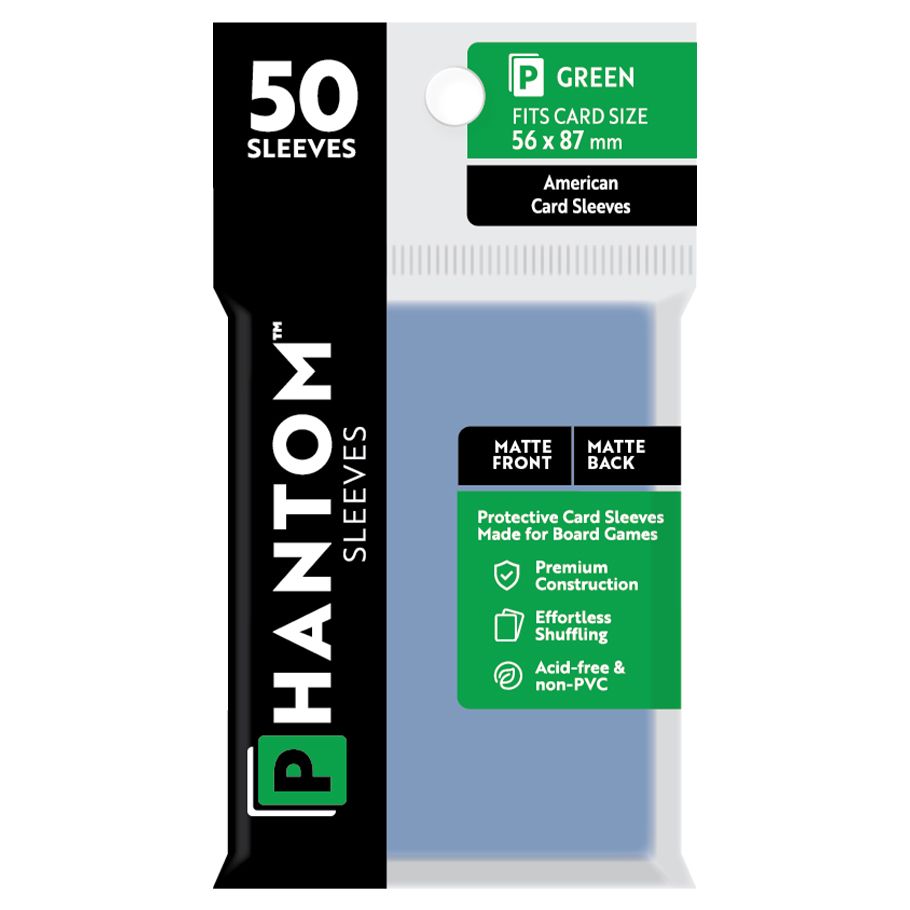 sleeves in green label pack
