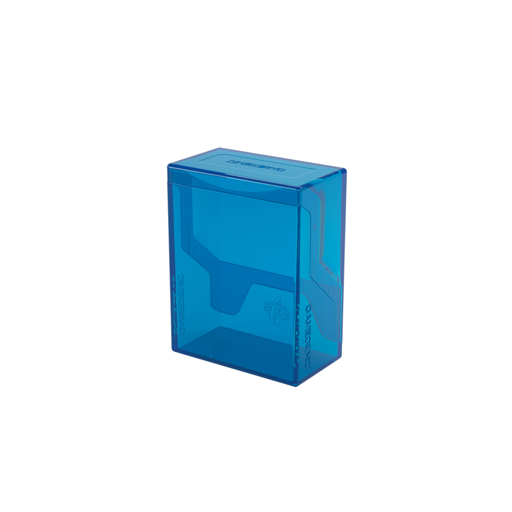 small blue deck box