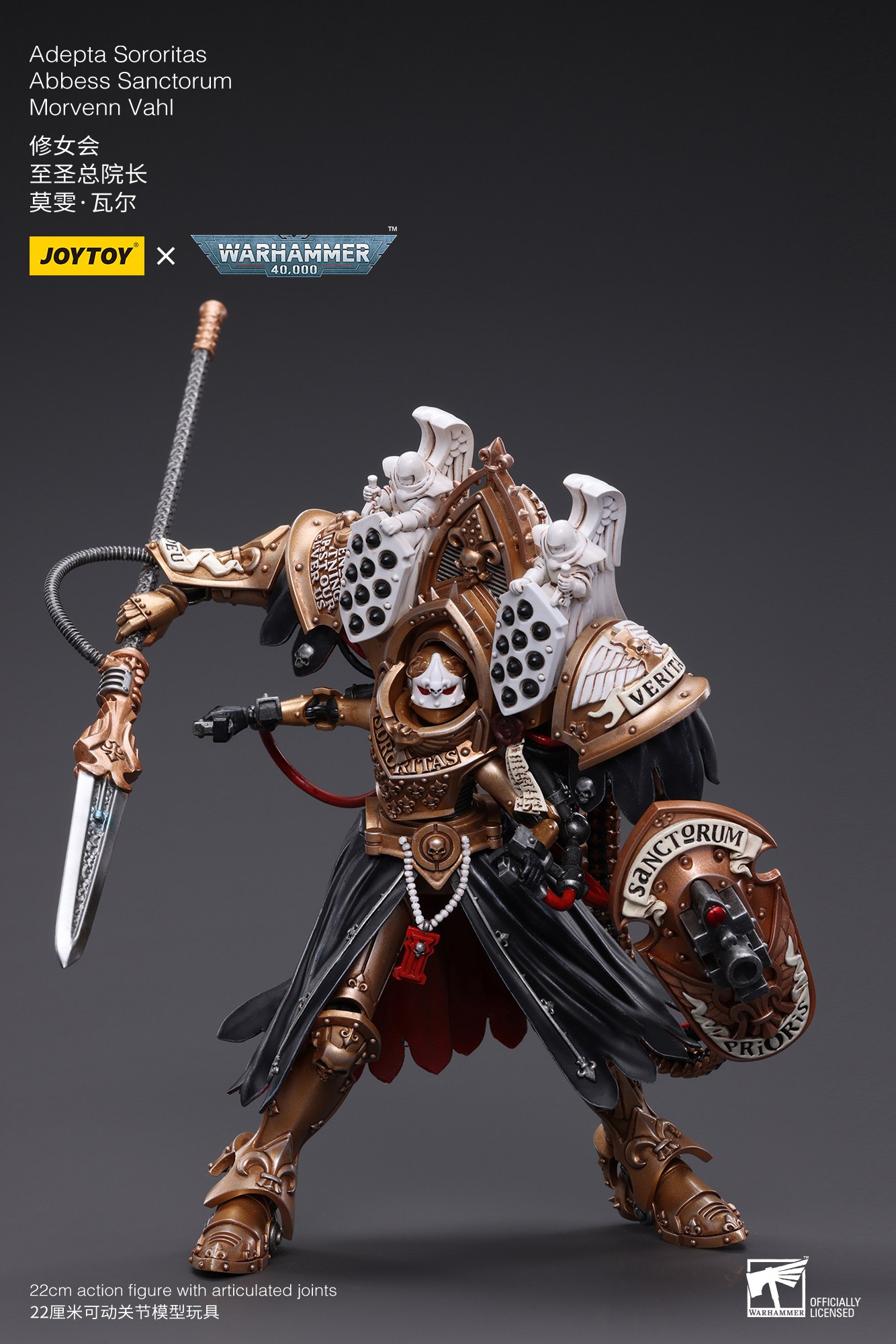 space nun in murder mech action figure