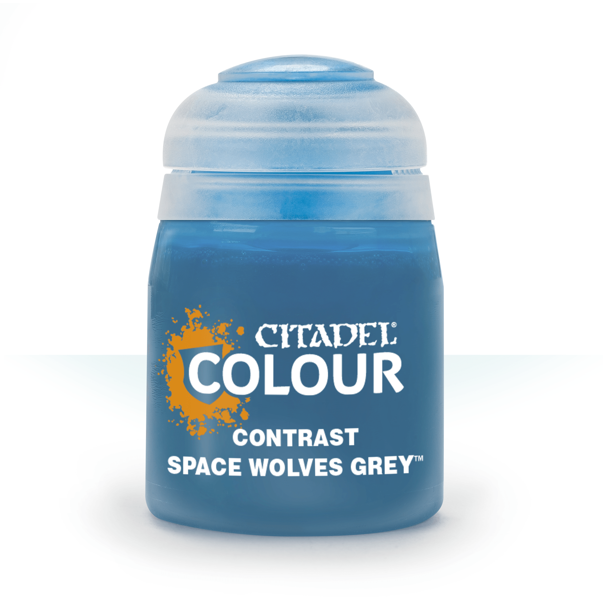 space wolves grey paint pot