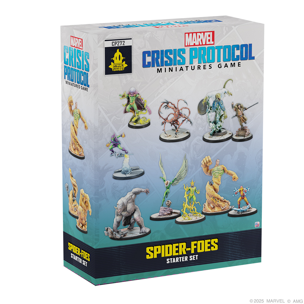 spider foes starter set front of box