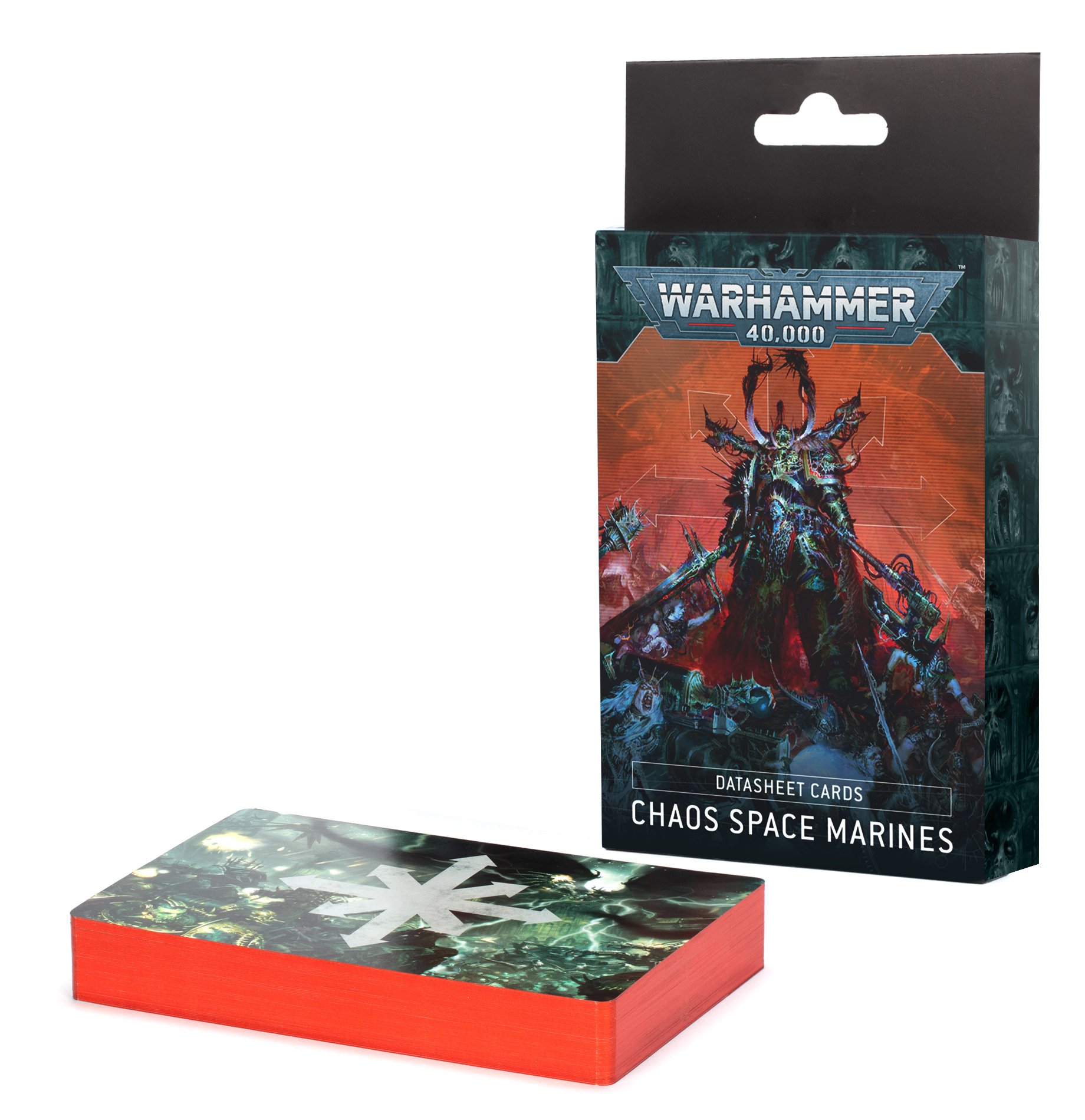 stack of chaos space marine cards