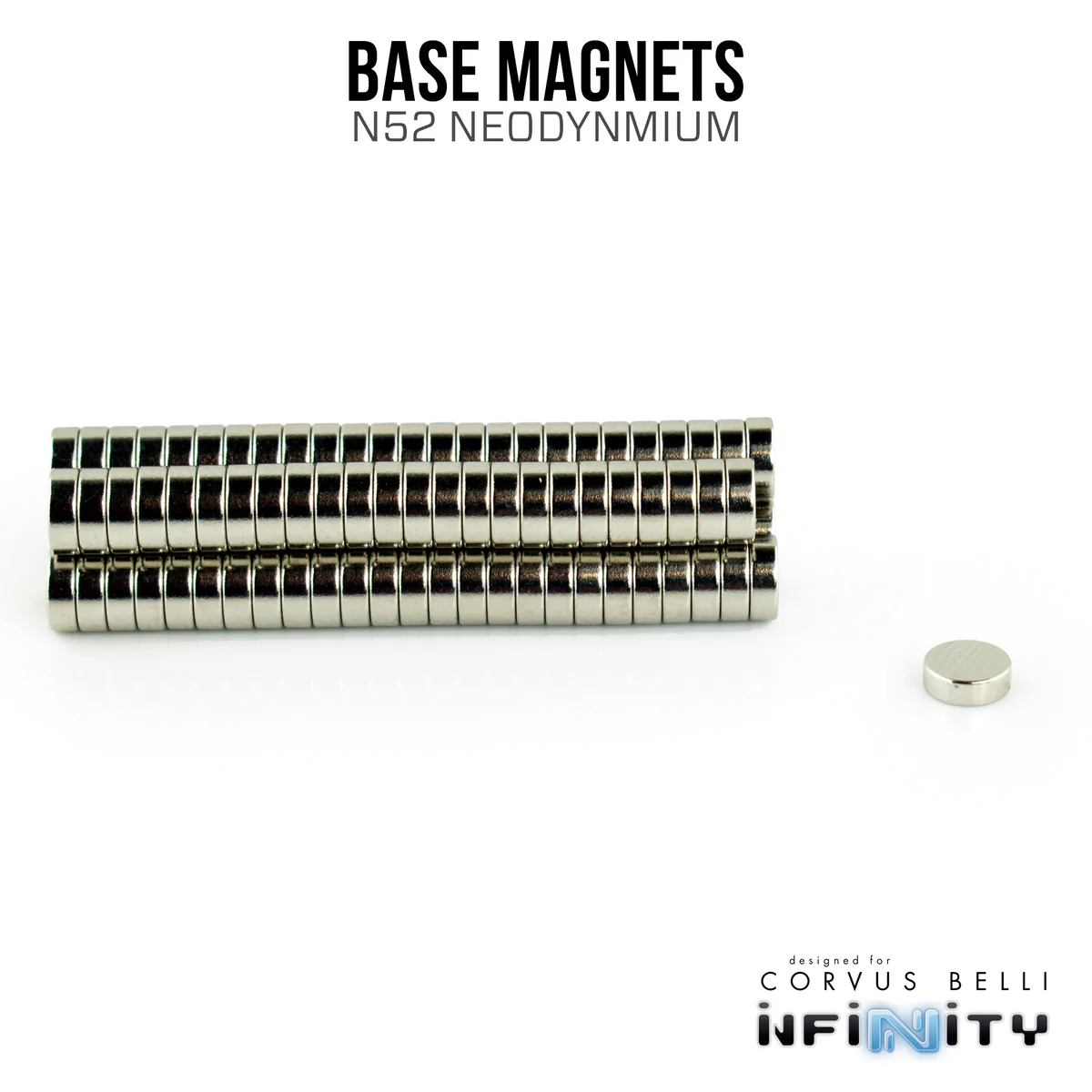 stack of disc magnets