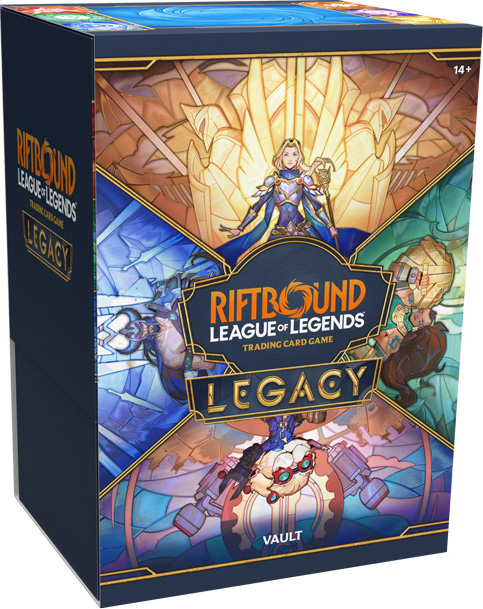 stain glass themed vault box