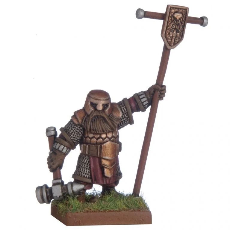 standard bearer painted model