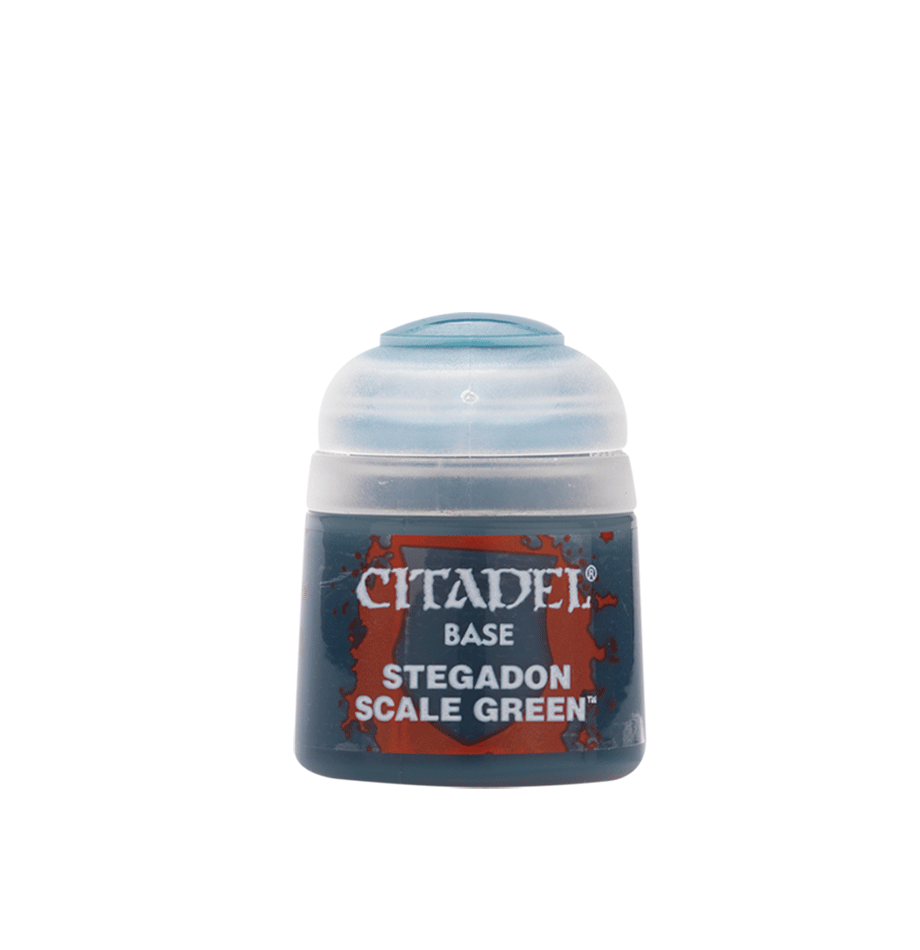 stegadon scale green paint pot