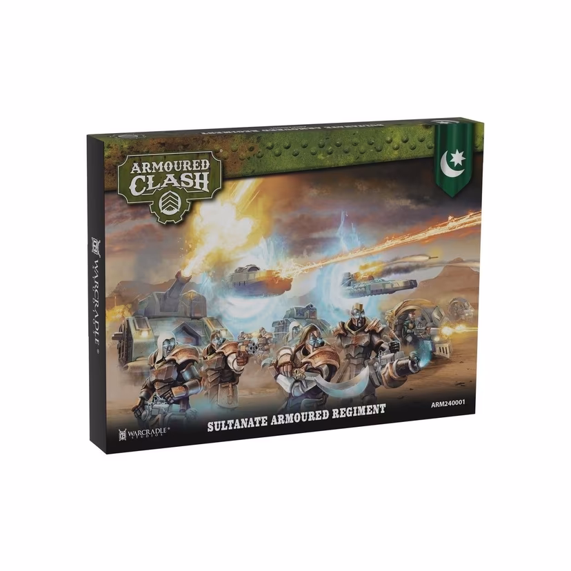 sultanate armoured regiment front of box