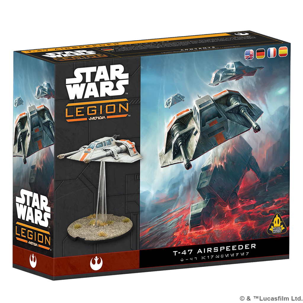 t 47 air speeder front of box