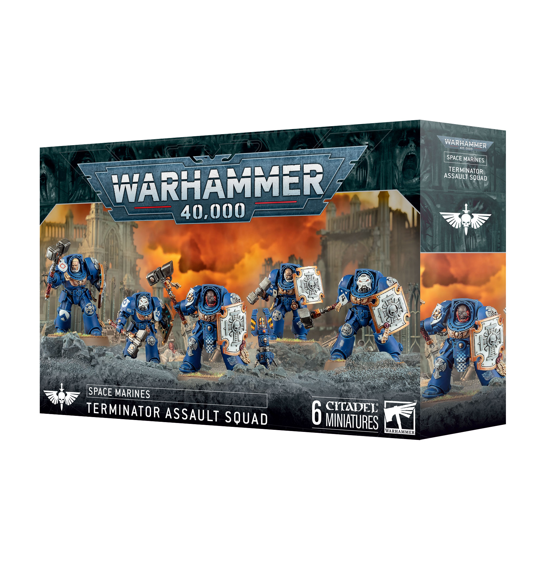 terminator assault squad front of box