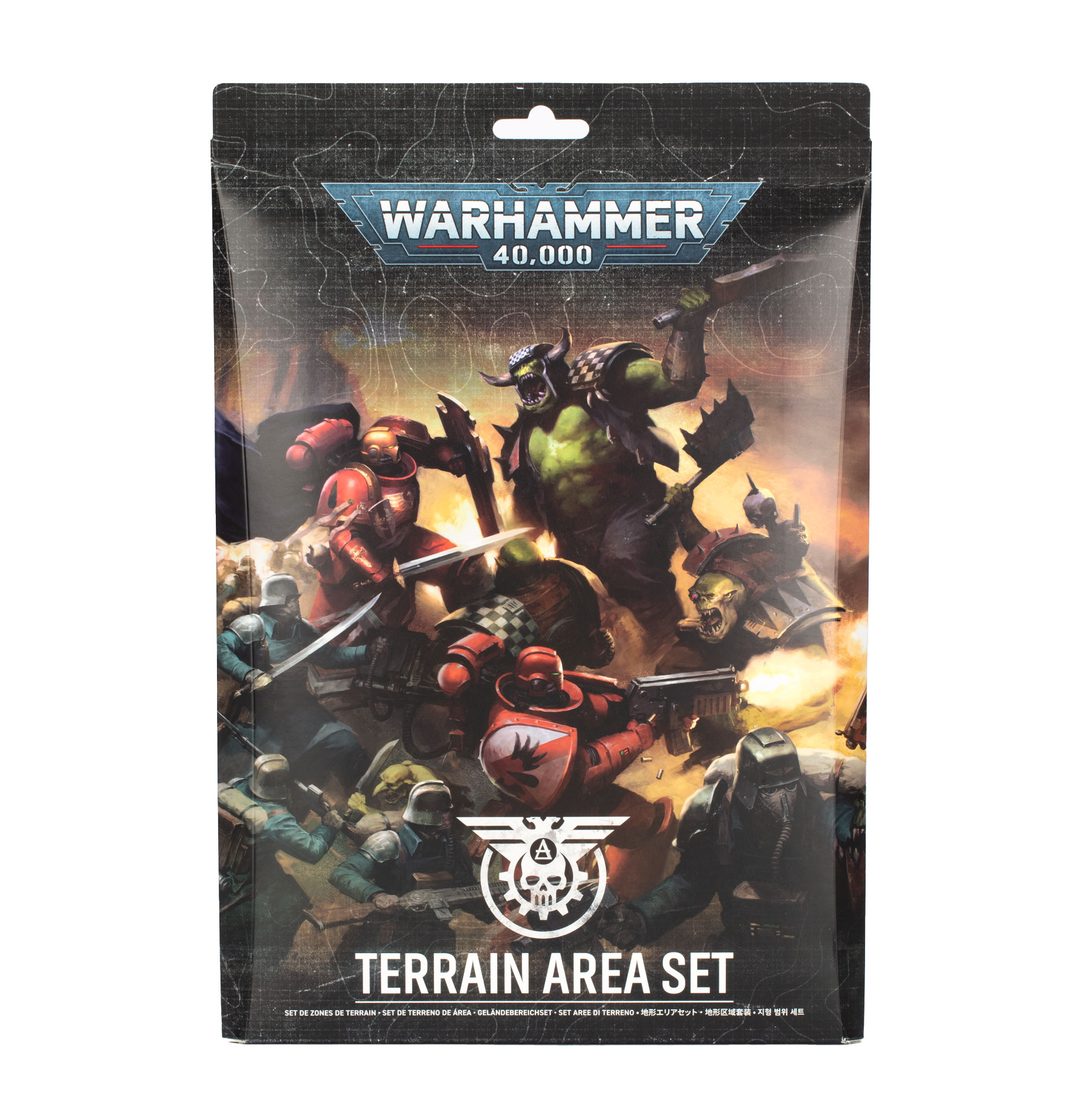 terrain area set flat pack