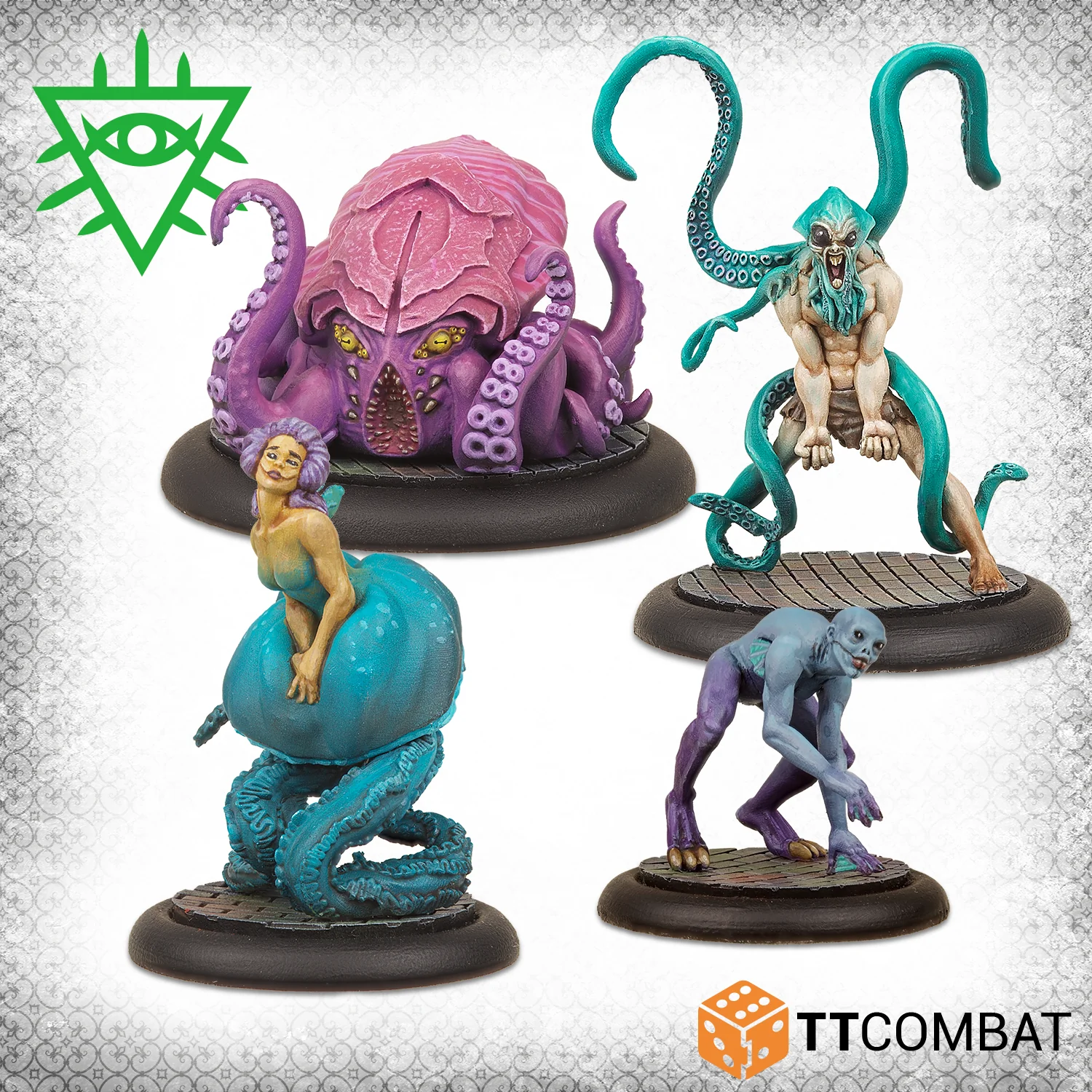 the hydra becons painted models